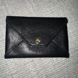 Abas Black Leather Card Holder
